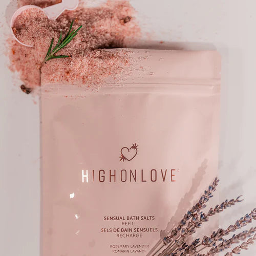 HighOnLove Sensual Bath Salts - Refill Bag 🍁